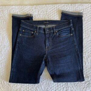 J. Crew Men’s Japanese Denim Dark Wash Jeans